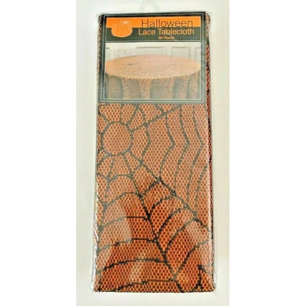 Halloween Vinyl Tablecloth 60